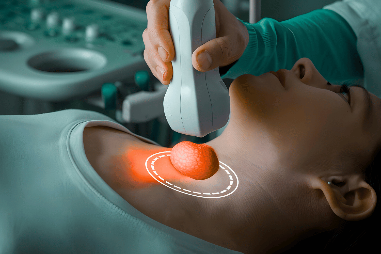 ecografie tiroidiana